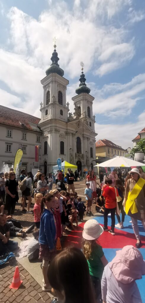 Klumpat beim Grazer Umweltzirkus / GECO Festival